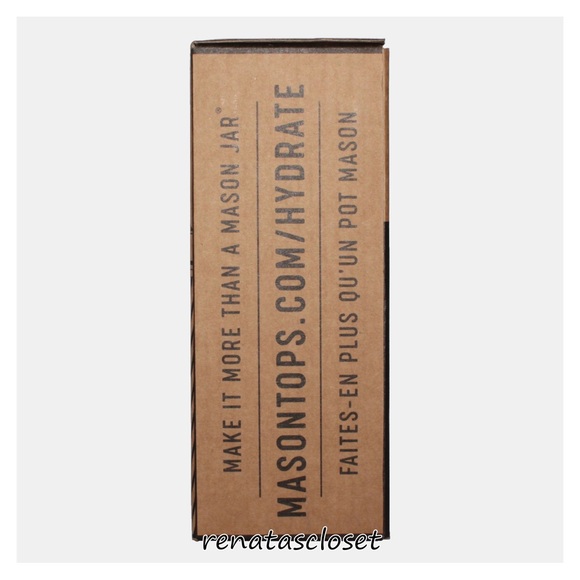 Masontops Mason Jar Hydration Kit NWT/NIB - Picture 3 of 13